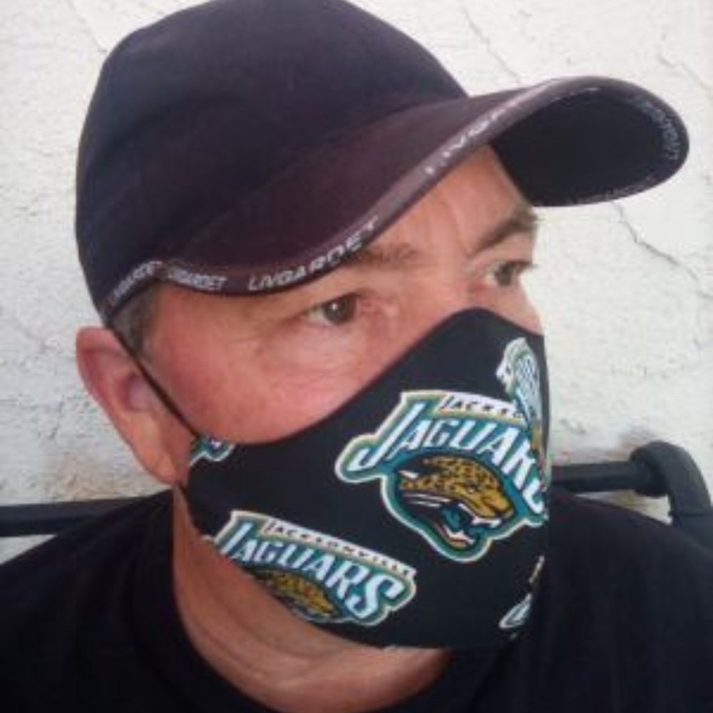 NFL-JACKSONVILLE JAGUARS-FACE MASK/FACE COVER